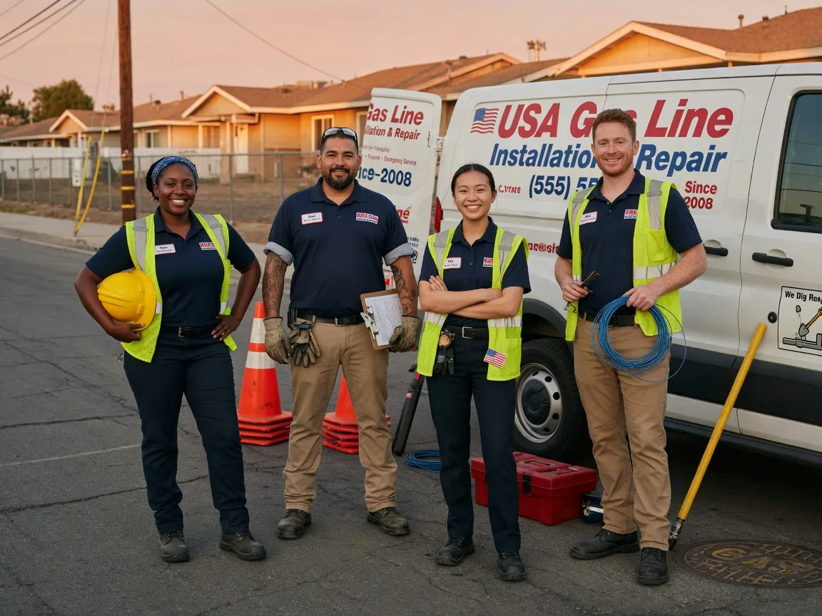 Gas Line Installation company in Damascus, OH